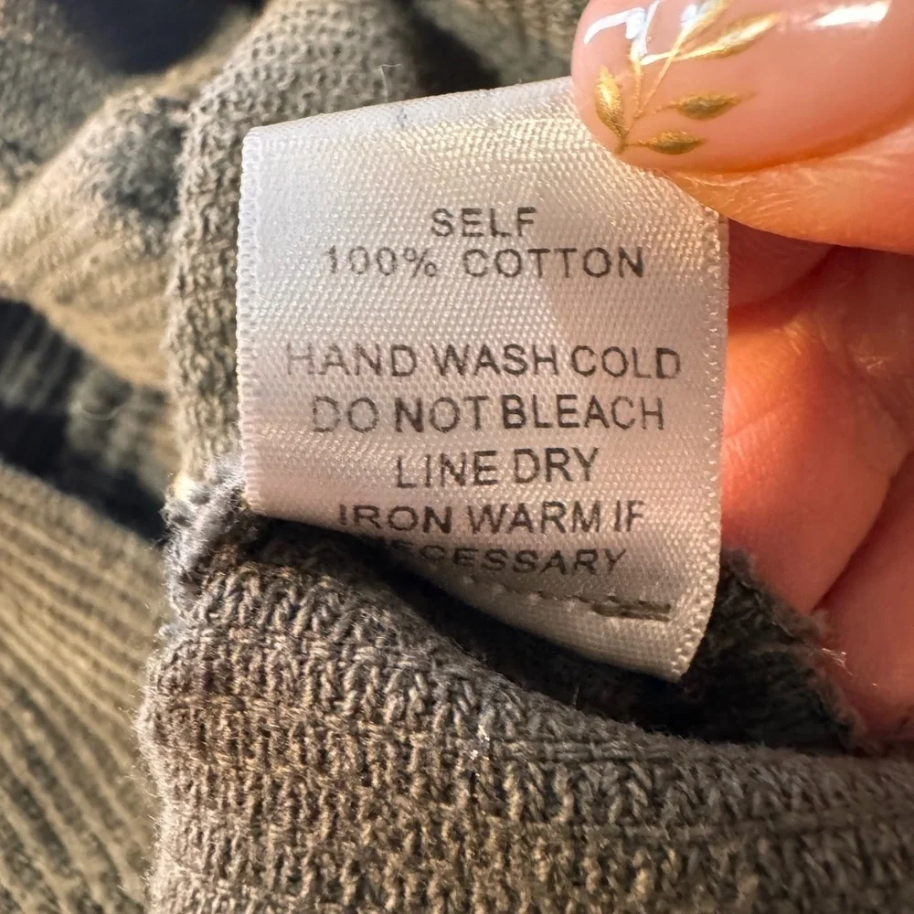 Mittoshop Gray Corduroy Jacket size small